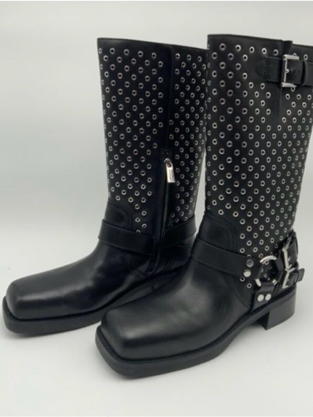 Michael Kors Crosby Moto Boots